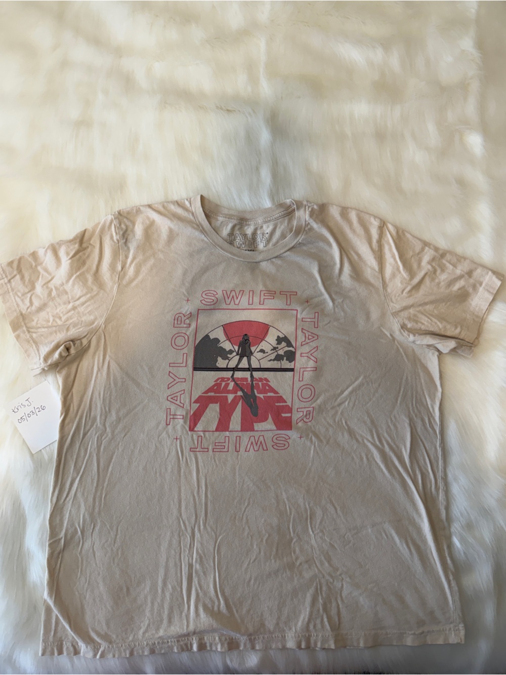 Taylor Swift The Man Alpha Type Lyric Illustration Tee Lover Era Official Merch